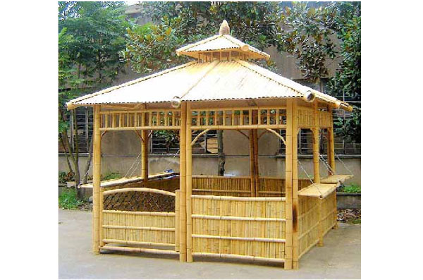Polynesian Bamboo Hut 8 x 11 - ES-18