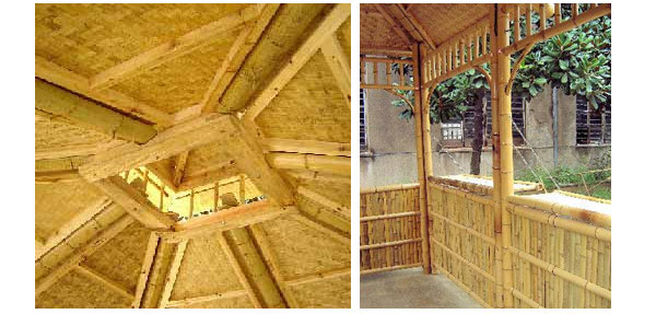 Polynesian Bamboo Hut 10 x 11 - ES-19